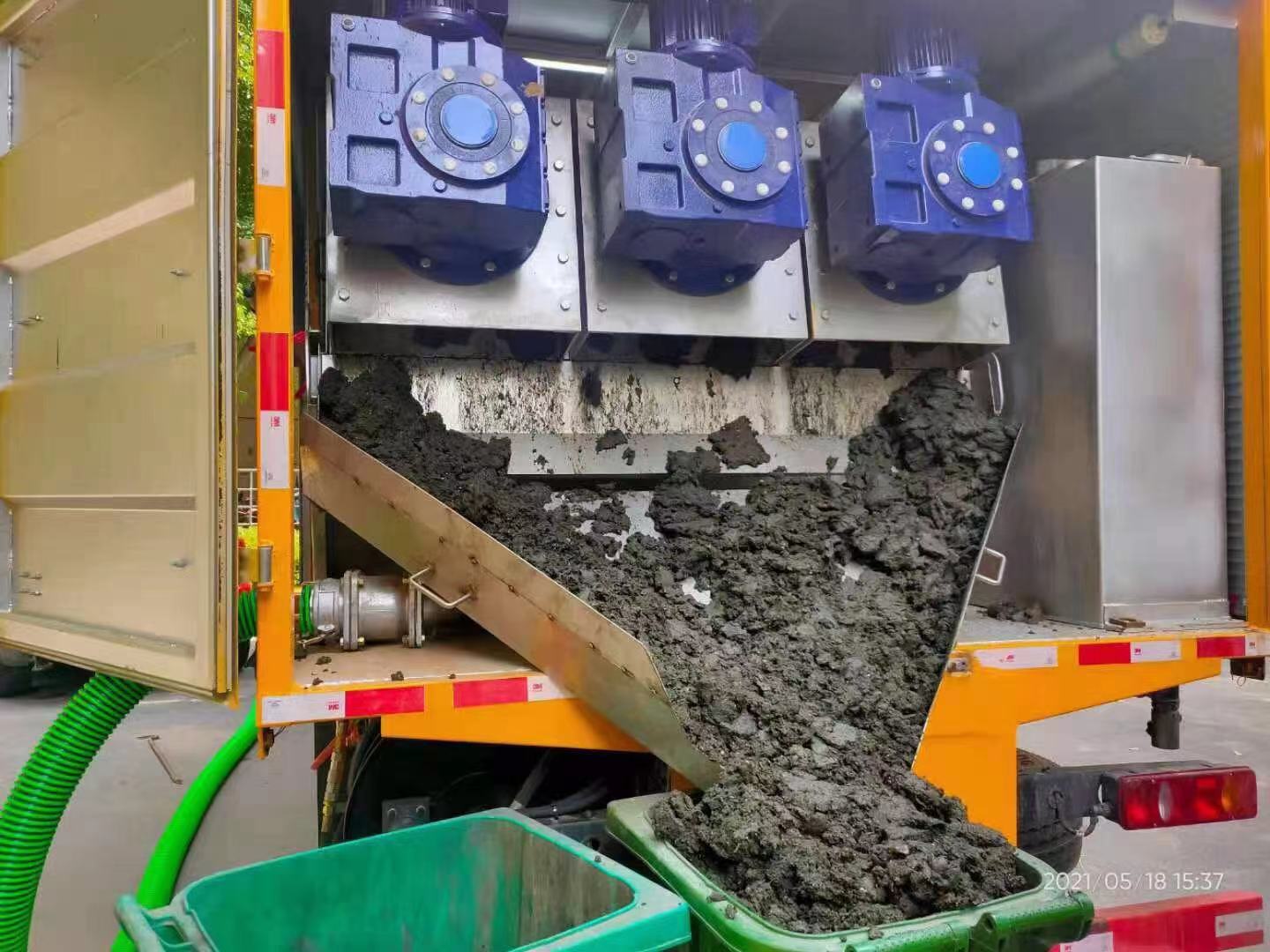 幽兰化粪池清掏城市维护站-泥浆净化干湿分离处理